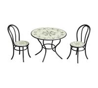 Pocoiau Table D'appoint Modèle De Table À Manger Réaliste pour Fournitures Jardin Ensemble Maisons Poupées Décorations Cadeaux Filles Accessoires Rétro Maisons Poupées