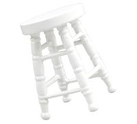 Pocoiau Tabouret Réaliste Affichage Miniature Jeu De Rôle Zakka Et Affichage pour Les Amateurs Maisons Poupées Ensemble Salle À Manger Miniature en Bois À L'échelle 1/12