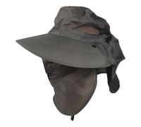 Pocoiau Weitbrims - Seau de camping - Chapeau de soleil amovible - Pour la pêche, les randonnées, les jardins de camping - Respirant - Large bord