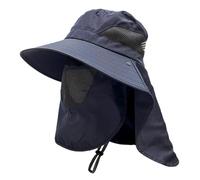 Pocoiau Weitbrims - Seau de camping - Chapeau de soleil amovible - Pour la pêche, les randonnées, les jardins de camping - Respirant - Large bord