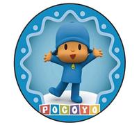 Pocoyo à Dosette en Ostia pour gâteau personnalisable - Kit N ° 1 CDC- (1 à Dosette en Ostia taille feuille A4 210 x 297 mm)