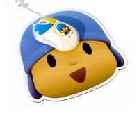 Pocoyo PCY-Bundle-2 Kit Souris Optique USB 800 dpi 1,5 m et Tapis