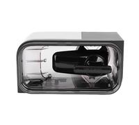 POCREATION Rechange de haricots pour pièces de machine à café ES601 ES655 Récipient à haricots haute capacité ABS SUS avec grand stockage pour installation sans problème