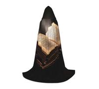 POCUK Cape à capuche The Book pour adolescents Halloween Cosplay Noël Déguisement