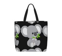 POCUK Koala Eat Leaf Sac fourre-tout à bandoulière multi-usage