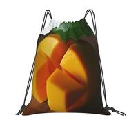 POCUK Mango Sac à dos avec cordon de serrage pour l'extérieur Sac à dos portable simple décontracté voyage plage école