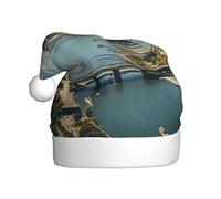 POCUK Penthouse View Over New York Manhattan Chapeau de Noël pour adulte Fournitures de fête classique pour le Nouvel An