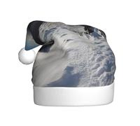 POCUK Top Of The Snow Mountain Chapeau de Noël pour adulte Fournitures de fête classique pour le Nouvel An