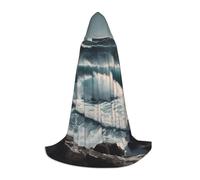 POCUK Wild Seas Cape à capuche pour adolescents Halloween Cosplay Noël