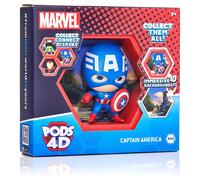 Pod 4D Marvel Captain America Unique Collection Bobble-Head Figurine Kids Âge 3+