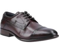 POD - Chaussures Oxford pour hommes "Ralph", cuir FS11334 (40,5 EU) (Châtaigne)