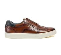 Pod Dobbs Hommes Classiques Décontractés Designer Cuir Mode Brogues Tan