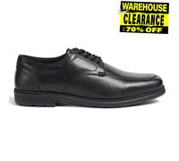 Pod Hornet Senior Garçons Cuir Lacets École Chaussures BTS Noir