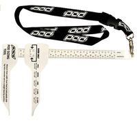 POD K-Series Outil de dimensionnement du genou, noir-blanc pour homme