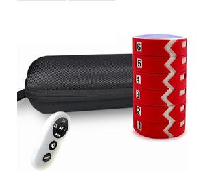 Pod Lumineux D'entraînement De Réaction, Lumière De Fitness Agile, 4 Modes Et 4 Couleurs De Lumière Avec Télécommande, Entraînement De Coordination Œil-main, Avec Vitesse D'amélioration De La Réaction