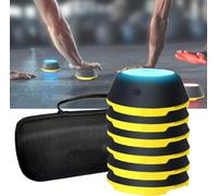Pod Lumineux Sport Reflex, Reaction Training and Flash Reflex LED Light, Adapté au au Football, à la Boxe, Basket Ball, Etc, pour Améliorer Le Temps de Réaction, la Forme Physique, la Vitesse et L'agi