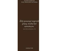 Pod znakiem Saturna - Susan Sontag (livre en polonais)