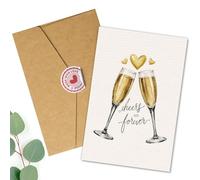 Podagree Cadeaux de mariage pour couples 2026 - Carte de mariage amusante pour la mariée et le marié, cadeaux de nouveaux mariés pour couple - Cadeau significatif de la part d'un ami et de la famille