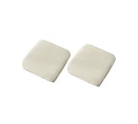 PODAY Housse de Tabouret de Bar carrée 2 pièces, Housse de Tabouret carrée hautement élastique, Housse de siège de Tabouret Anti-poussière résistante aux Rides, Housse de Tabouret Lavable