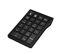 Podazz Numéro Bluetooth Pad, pavé numérique sans Fil pour Ordinateur Portable 22 Touches Multifonctions Extension de Clavier Externe pour Ordinateur Portable, Tablette, Ordinateur Portable