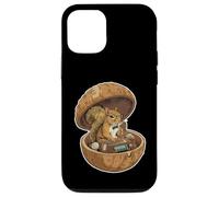 Podcast animé par Mic Check Nutty DJ Animal Radio Coque pour iPhone 12/12 Pro