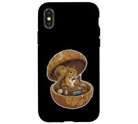 Podcast animé par Mic Check Nutty DJ Animal Radio Coque pour iPhone X/XS