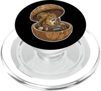 Podcast animé par Mic Check Nutty DJ Animal Radio PopSockets PopGrip pour MagSafe