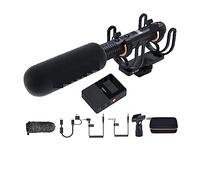 Podcast Kit Complet, Microphone sans fil CVM-VM30 2.4G, microphone canon super cardioïde avec support antichoc(VM30 With Lightning)