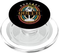 Podcasting Radio Streaming Podcast Vintage Podcast Queen PopSockets PopGrip pour MagSafe