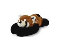 Histoire d'Ours - Peluche panda roux lesté PODCOLL 40 cm - Ultra doux
