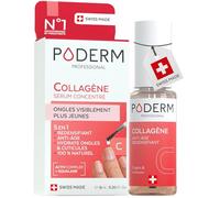 Poderm 5 en 1 Sérum Activ Collagène | Soin Redensifiant & Anti-Âge pour Ongles Affaiblis - 6 ML | Hydrate, Renforce & Protège la Plaque Unguéale | 100% Naturel | Développé par un Podologue en Suisse