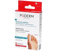 Poderm Capuchons gel au tea tree ongles abîmés mycoses/traumatismes - Taille S Bandage(S) 2 pc(s)