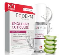 Poderm - Emollient Cuticule 2en1 Exfolie et Hydrate les Cuticules - Elimine les Peaux Mortes - Cuticle Remover - Swiss Lab