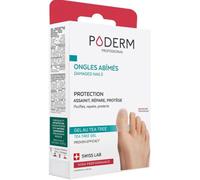 Poderm Ongles Abîmés Par Mycoses Et Traumatismes Capuchons Orteils En Gel Taille L 2 Pièces