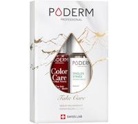 PODERM Soins des Ongles Take Care Coffret Cadeau | Sérum Nourrissant & Vernis Soin au Tea Tree - Idée Cadeau Fete des Meres | Soin Ongles Fortifiant Cadeau Maman, Soeur & Grand-Mere - Swiss Made