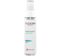 PODERM - MYCOSE PIEDS ATHLETES SPRAY TEA TREE 3en1 | Désodorisant (anti odeur), anti transpirant et purifiant | Élimine 99,9% des champignons | Soin professionnel pied | Facile & rapide | Swiss Made