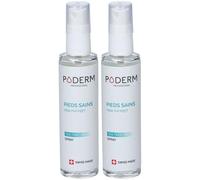 PODERM Spray purifiants pour les pieds 2x50 ml