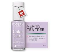 Poderm Vernis à ongles Soin au Tea Tree enrichi en silicium & biotine 849 Lilas 8 ml