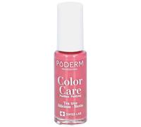 PODERM Vernis à Ongles Soin au Tea Tree - Bois de Rose | 8ML - SwissLab | Purifie, Clarifie & Nourrit les Ongles Jaunes et Abîmés | Enrichis en Tea Tree & Biotine | Créé par une Podologue