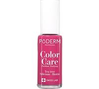 PODERM Vernis Mycose à Ongles - Swiss Made | Couleur Framboise - 8ML | Antifongique au Tea Tree, Silicium & Biotine | Renforce, Répare & Camoufle les Ongles Jaunes et Abîmés | Créé par une Podologue