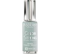 PODERM Vernis Durcisseur Ongles - Biotine, Silicium, Kératine | Répare & Fortifie les Ongles Abîmés, Fragilisés, Cassants par Vernis Semi-permanent & Vieillissement | Swiss Made - Soft Sage