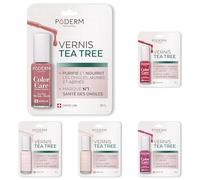 PODERM Vernis Mycose à Ongles Les Intemporels Bundle - Swiss Made | Antifongique au Tea Tree, Silicium & Biotine | Renforce, Répare & Camoufle les Ongles Jaunes et Abîmés | Créé par une Podologue
