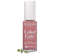 PODERM Vernis Mycose à Ongles - Swiss Made | Couleur Bois de Rose - 8ML | Antifongique au Tea Tree, Silicium & Biotine | Renforce, Répare & Camoufle les Ongles Jaunes et Abîmés | Créé par un Podologue