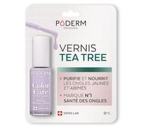 Poderm Tea Tree Color Care Vernis À Ongles 849 Lilas 8ml