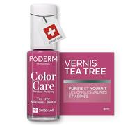 Poderm Color Care Vernis Ongles Framboise 599 8ml
