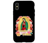 poderosa Virgen bendita Madre de nuestro Creador inmaculada Coque pour iPhone X/XS