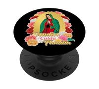poderosa Virgen bendita Madre de nuestro Creador inmaculada PopSockets PopGrip Adhésif