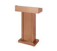 Podium autonome en métal acrylique - Lutrin de sol avec surface de lecture surélevée pour mariages, événements, prise de parole en public, podium de bienvenue, table de discours modérateur