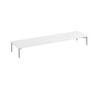 Muuto Système de rangement Stacked podium avec base tube White-grey