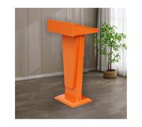 Podium de conférence portable durable et robuste pour églises, écoles, auditoriums et salles de formation (dimensions : 57 x 46 x 118 cm)